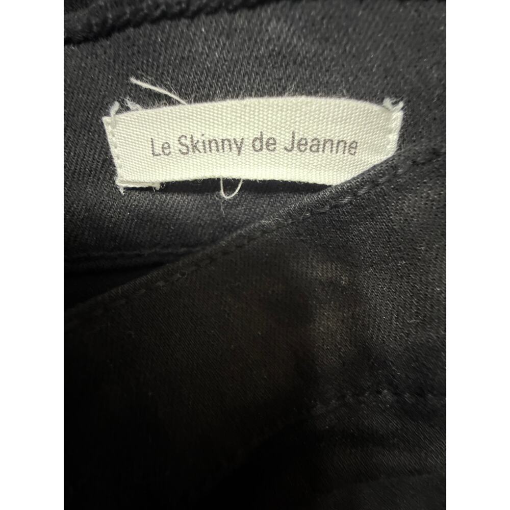 FRAME Le Skinny de Jeanne Womens Size 29 in Film Noir Black - Picture 8 of 9